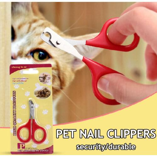 Stainless Steel Pet Nail Clippers Nail Clippers Scissors Dogs Cats Pet Nail Clipper Cat Toenail Trimming Scissors Grooming Tools