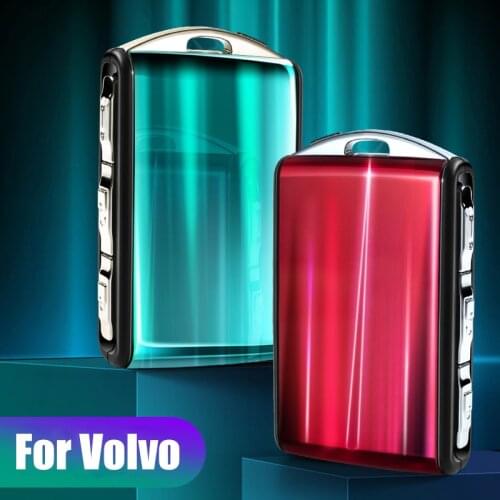 New ABS Car Key Cover Protective Case For Volvo V60 XC60 S90 XC90 V90 XC40 2018 2019 2020 Auto Remote Smart keychain Accessories