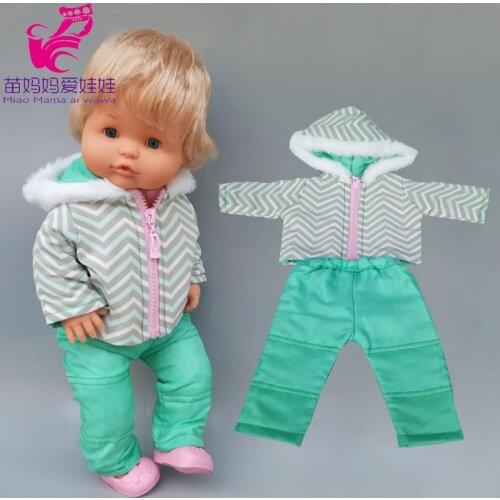 40cm doll clothes ski jacket for Nenuco doll Ropa y su Hermanita coat trousers