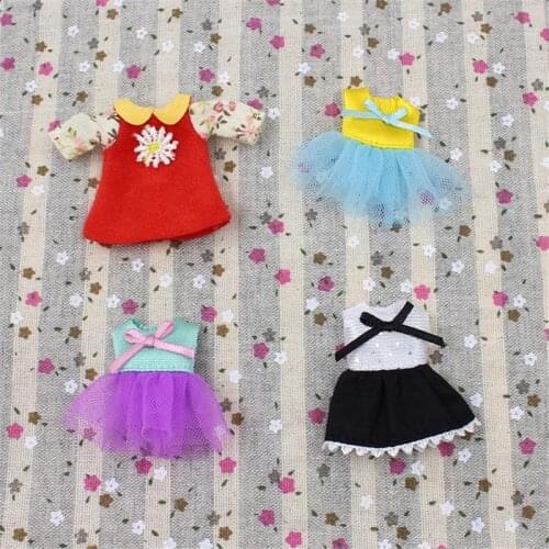 DBS outfit Blyth MINI Doll clothes Lovely Suit dress