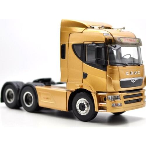 Original Factory Authentic Camc Heavy Truck 1:28 Hanma H9 Tractor Trailer Alloy Scale Models for Gift, Collection