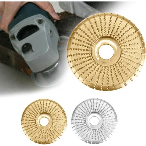 Durable Woodworking Grinding Wheel Rotary Disc For Angle Grinder Grinding Wheel Wood Sanding Shaping Carving Disc Tool