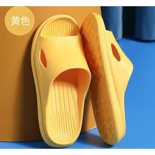 Slippers female summer deodorant home indoor bathroom bath couple non-slip non-odor foot sandals and slippers male wholesale