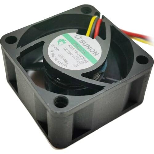 2pcs Sunon KDE1204PKV3 4020 40X40X20MM 4CM DC 12V 0.40W server inverter cooling fan