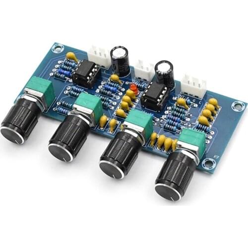 XH-A901 NE5532 Tone Board Pre-amp With treble bass volume adjustment pre-amplifier Tone Controller For amplifier Board