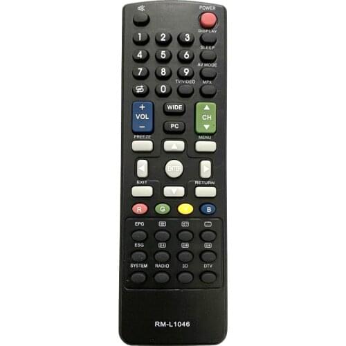 New Replacement RM-L1046 For Sharp LCD LED TV Remote Control Fit For GA007BG22 GA538WJSA G0025KJ G1324SA