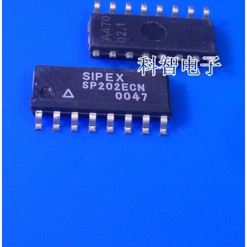 10pcs/lot 100% New&original SP202ECN SP202EEN SOP16 RS-232