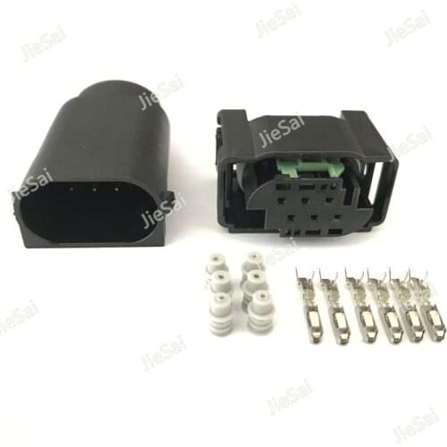 6 Pin 1-967587-3/1-968818-3 Female Male Accelerator Pedal Connector For BENZ BMW Automotive Connector AMP Waterproof Plug