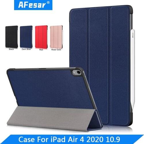 Cover for 2020 iPad Air 4 10.9 Inch Secure Magnetic Auto Case Shockproof iPad Cover For A2072 A2316 A2324 A2325 iPad Auto