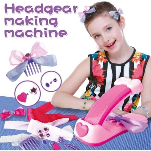 Girl Electric Automatic DIY Hair Knitting Machine Braid Hair Machine Twist Knitting Hair Knitting Roll Twisted Toy Birthday Gift