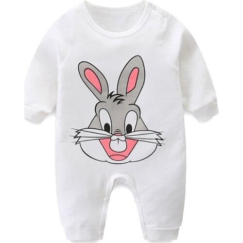 Baby Long Sleeve Long Pants Climbing Clothes New Born Baby Autumn/winter Pajamas Pure Cotton Baby Girl Onesie Boys Romper