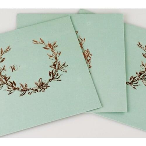 Envelopes High-end Western Style Hot Stamping Retro Kraft Paper Envelope Business Invitation Wedding Invitation Postcard Mailer