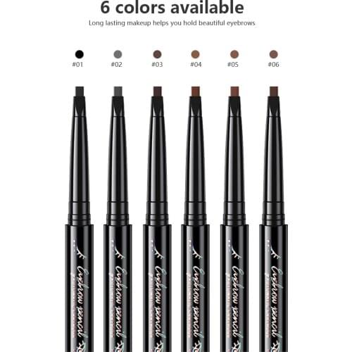 Lameila Double-headed Eyebrow Pencil Natural Long-lasting Waterproof And Sweat-proof Automatic Eyebrow Pencil Makeup TSLM2