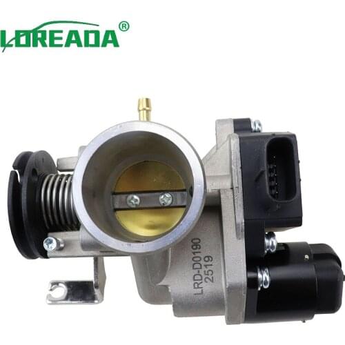 LOREADA Original Motorcycle Throttle body for Motorcycle 125 150CC with Delphi IAC 26178 and Triple Sensor Bore Size 30mm