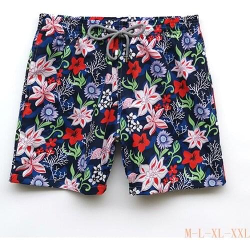 2021 Brand New Mens Swimwear Luxury Bana Print Summer Travel Holiday Beach Board Shorts Tropical Mesh Boardshorts Boxer