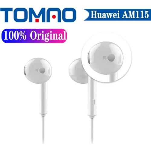 Huawei AM115 Headset in Ear Earbuds Earphone Speaker Wired Controller Convenient Sports headphones for Huawei P10 P9 P8 Mate9
