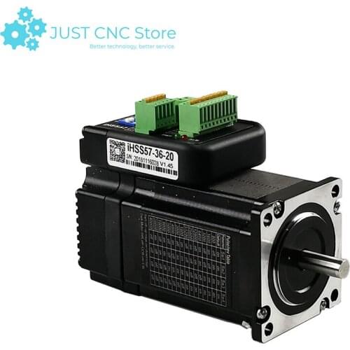 Nema 23 Servo motor 2Nm Integrated Closed Loop Stepper motor with driver 36VDC JMC iHSS57-36-20