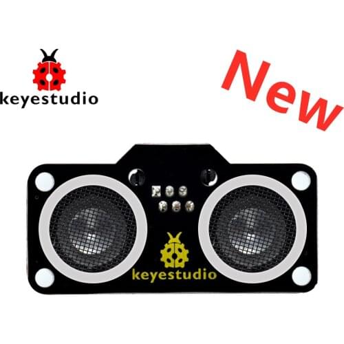 Newest! Keyestudio RJ11 Easy Plug SR01 Ultrasonic Sensor Module Ультразвуковой дальноме V2.0( N76E003AT20) for Arduino Robot Car