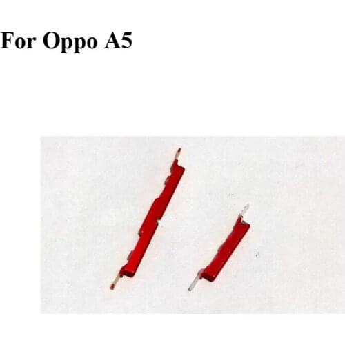 Original New Side Button For OPPO A5 A 5 Switch Power On Off Button + Volume Button For OPPO A5 A 5 Buttons Set OppoA5
