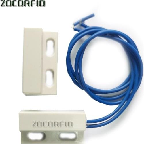 Wired Door Window Magnetic Sensor Switch Work AC85-220V With PTSN and GSM Alarm System and cabinet