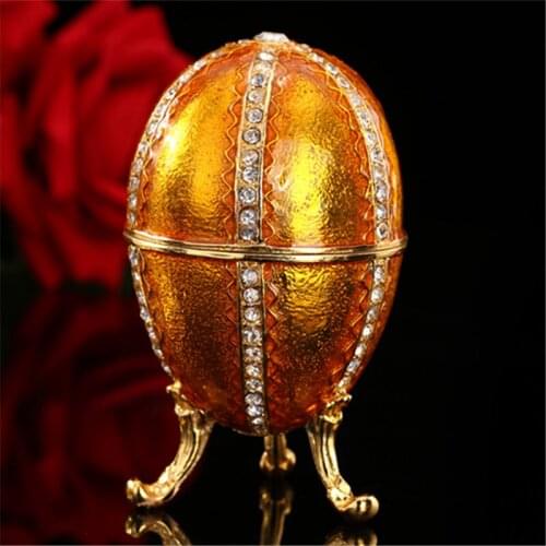 Qifu high quality yellow color egg shape jewelry bridesmaid gift