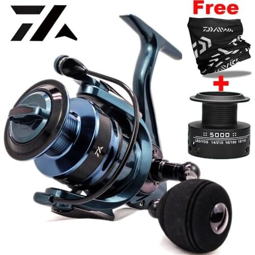 With Mask 14+1BB Double Spool Fishing Reel 5.5:1 4.7:1 Gear Ratio High Speed Spinning Reel Casting reel Carp Fishing With