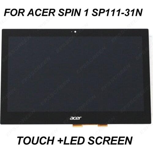 Replacement educational notebook screen 11.6 for Acer Spin 1 SP111-31N 11.6 FHD Lcd Touch panel 6M.GL5N1.006 digitizer display