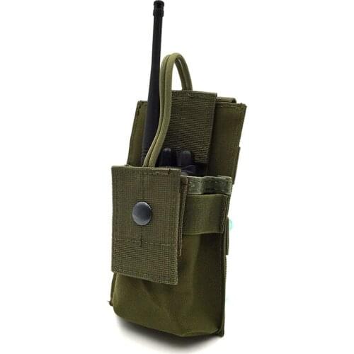 3 Colours Outdoor multi-function walkie-talkie Bag Tactical Vest Accessory Bag Magazine Pouch Army Accessories