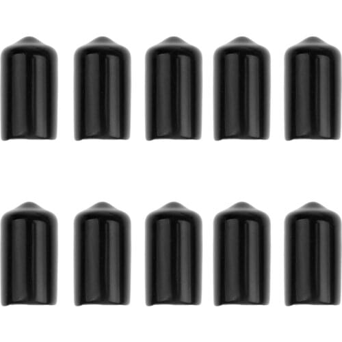 Funny 10 Pieces 13mm Rubber Pool Billiard Cue Tip Rubber Protector Indoor Club Pub Family Game Snooker Billiard Accessories