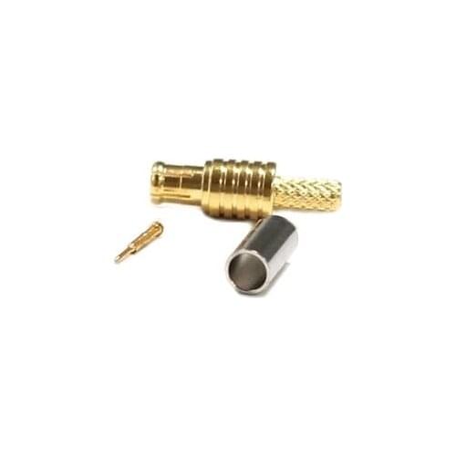 1PC RF MCX Male Plug Connector Crimp For RG316,RG174,LMR100 Straight Goldplated Wholesale