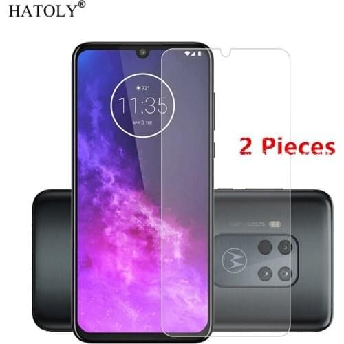 2PCS For Motorola One Pro Glass For Motorola Moto One Pro Tempered Glass Film Screen Protector Protective Glass for Moto One Pro