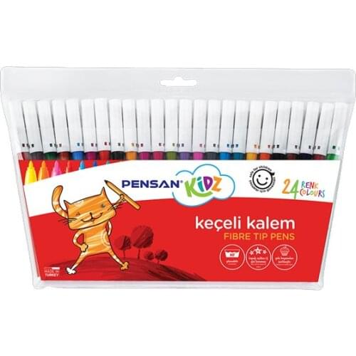 24 PCs keçeli pen pensan