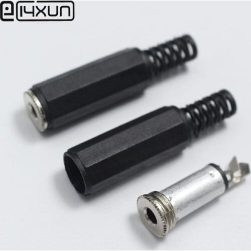 5pcs 3.5mm Audio Dual Channel Female jack 3.5 Stereo Socket for Phone Headset Welding Type