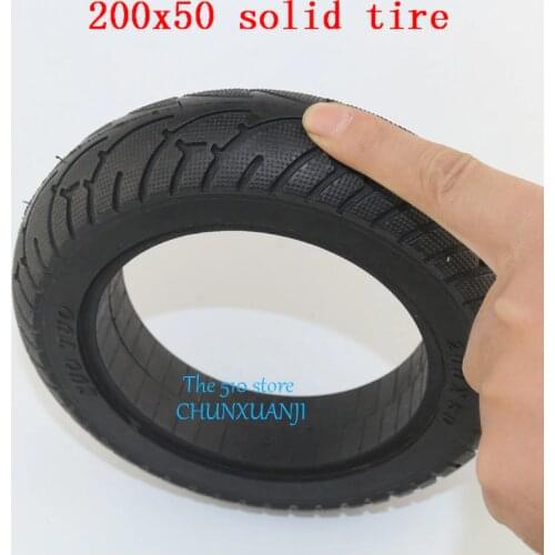 Free shipping Mobility Scooter wheelchair solid tire 200 x 50 (8x2) for Razor E100 E125 E200 Scooter
