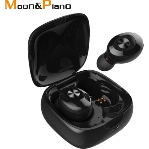 Wireless TWS Bluetooth 5.0 Earphone Bass Sports HD Stereo Earphones Noise Cancelling Gaming Headset With Dual Microphone