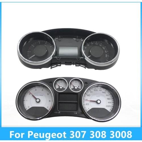 For Peugeot 307 308 3008 car combination instrument assembly instrument display high quality Auto Accessories Free shipping