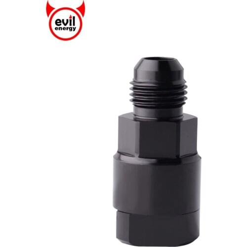 Evil energy Anoized Aluminum -6 AN Male to 3/8" Quick Disconnect SAE EFI Quick Connect Disconnect