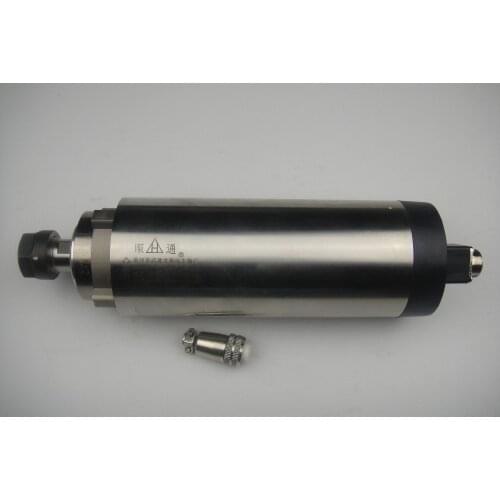 Cnc milling spindle 2.2KW air cooling spindle motor ER20 diameter 80mm AC220V 24000rpm with 4 bearing