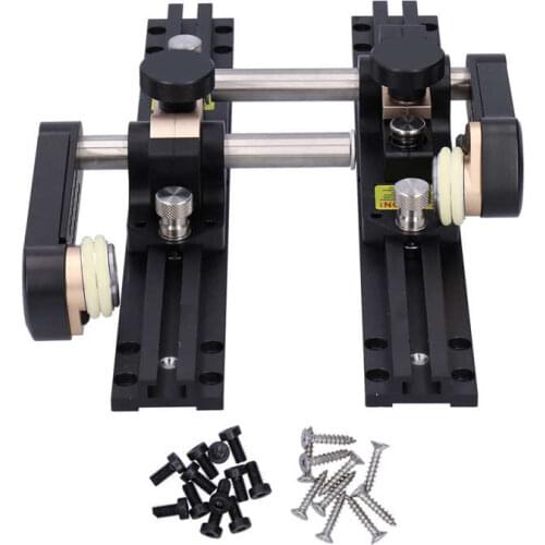 Aluminum Alloy Woodworking DIY Table Saw Machine Wood Cutting Press Push Guide Table Saw Assist Tool