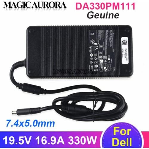 Genuine DA330PM111 Adapter For ALIENWARE R1 R2 M17 M18 X51 Laptop Charger 19.5V 16.9A ADP-330AB B ADP-330AB D 0XM3C3 Y90RR XM3C3