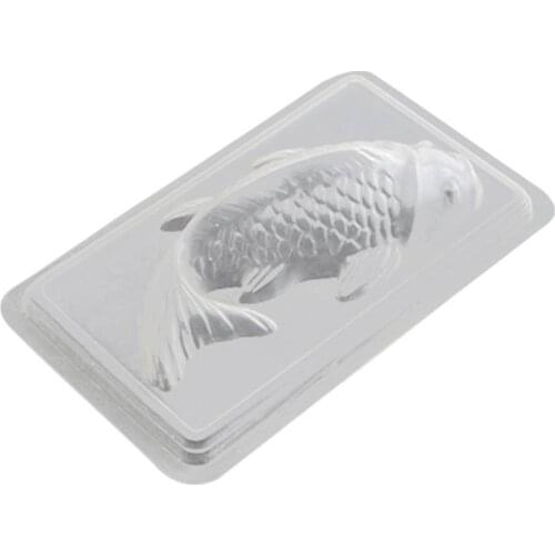 PP material Tool DIY 3D Koi Fish Cake Chocolate Rice Mould Jelly Handmade Mold Cake Mould Baking Home Tool Kitchen Utensils