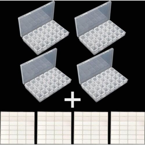 112 grid 5D DIY diamond painting special storage box 3D diamond embroidery accessories tool jewelry box storage box home HR1277