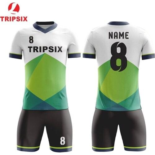 Design Your Own Football Uniform Full Sublimation Team Football Jersey New Style Soccer Jersey Free Shipping
