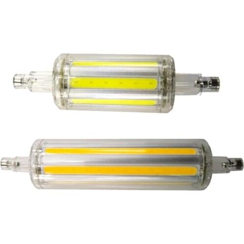 Super Bright Dimmable COB R7S LED Lamp 15W 30W 40W 50W 78mm 118mm LED R7S Light Bulb AC85-265V Replace Halogen Light spot light