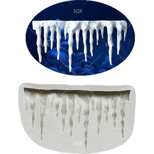 Icicle Shape Fondant Cake Baking Molds,Moule Silicone,Cake Decorating Tools Pastry Tools Kitchen Accessories SQ16152