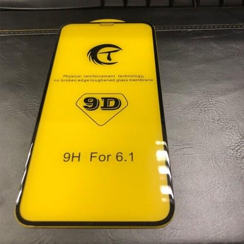 9D Full Cover Tempered Glass For iPhone X XR Xs Max 8 7 6S Plus SE mini 11 12 Pro Max Screen Protector Protective Film Guard