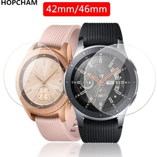 Tempered Glass For Samsung Galaxy Watch 42mm 46mm Screen Protector For Samsung Watch 42mm 46mm Protective Glass Film 42 46 mm