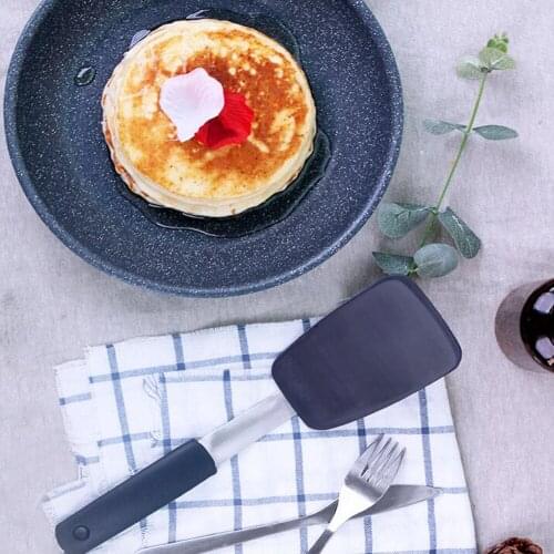 1Pcs Premium Flexible Silicone Standard Turner Spatula - The Best Egg, Pancake, and Flipper Silicon