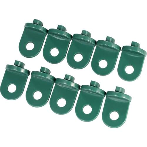 10pcs/set Greenhouse Plastic Hanger Hanging Clip Hanging Hooks Plant Hangers Greenhouse Gadgets Hanging Tool