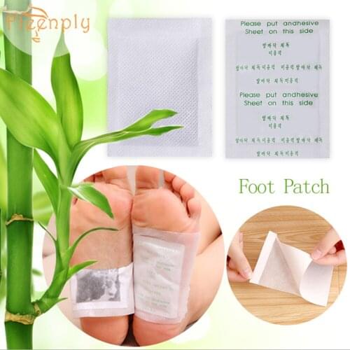 5 Pairs Detox Foot Patch Relieve Stress Promote Sleep Quality Natural Bamboo Vinegar Foot & Body Care Pad Foot Care